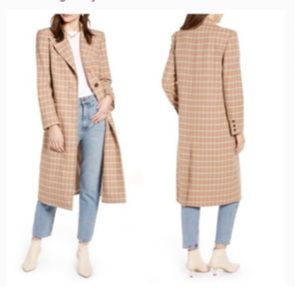 NWT LONGLINE VINTAGE TRENCH COAT
